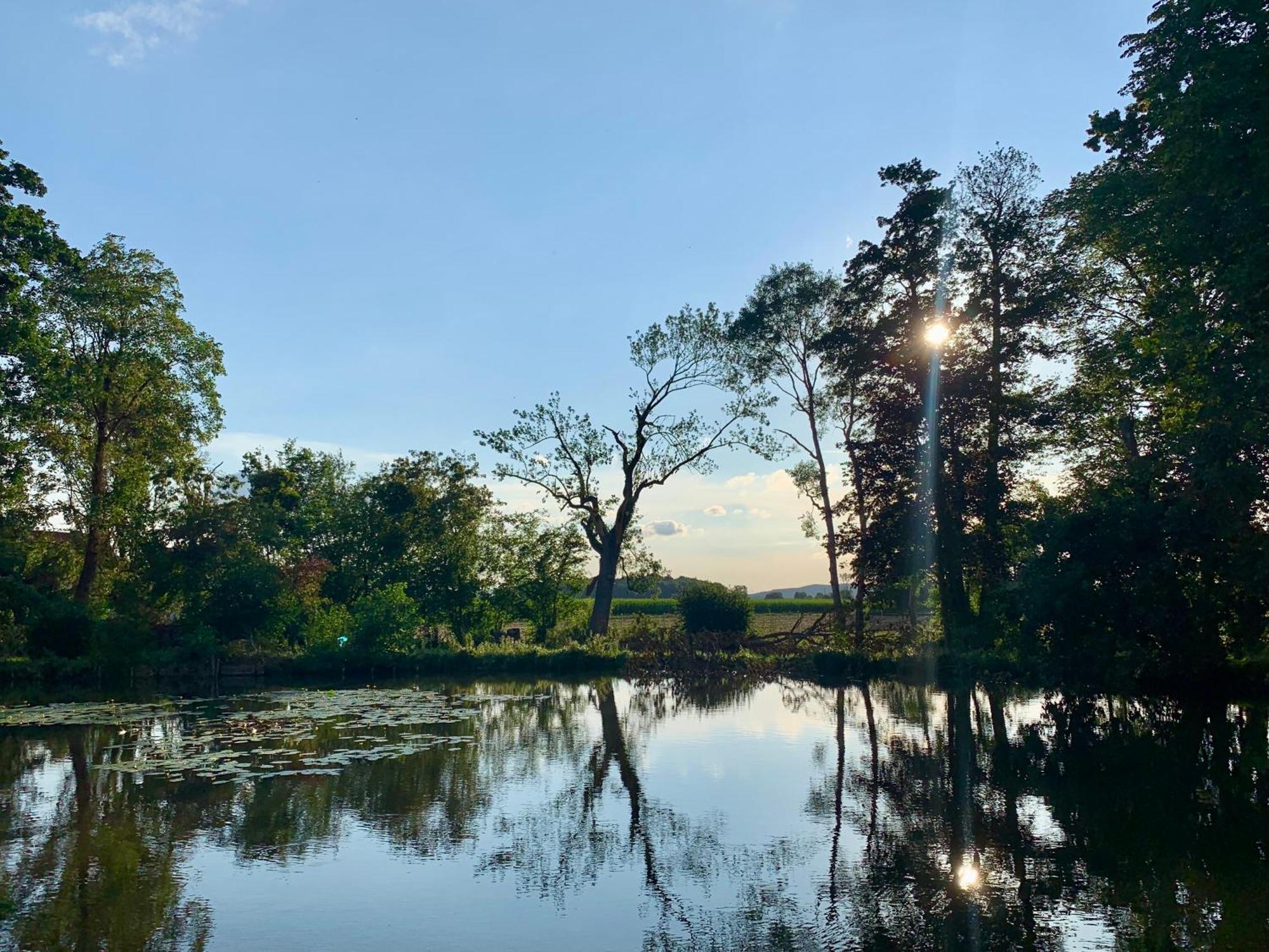 Wohnen Im Wasserschloss Sandizell โชรเบนเฮาเซน ภายนอก รูปภาพ